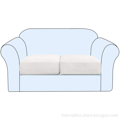 Jacquard Textured Loveseat Couch Cushion Slipcovers
